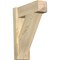 Ekena Millwork Traditional Rough Sawn Craftsman Outlooker, Douglas Fir, 6"W x 16"D x 20"H OUT06X16X20TRA04RDF - alternate 1